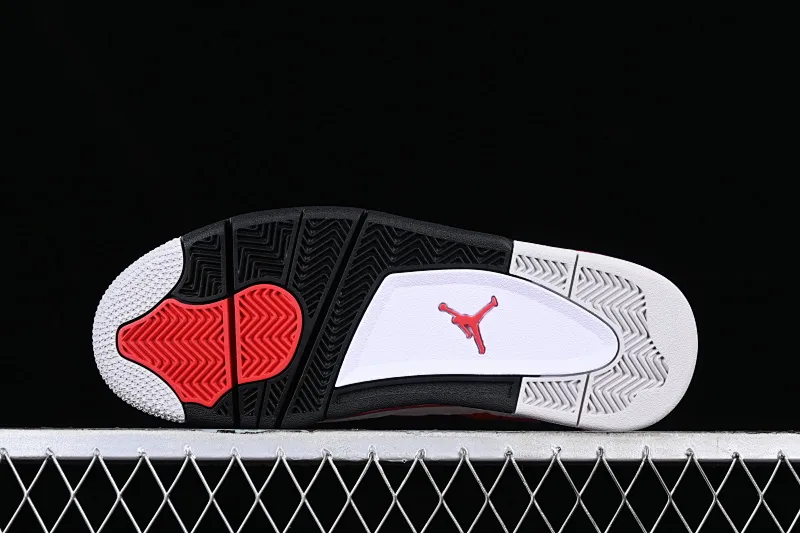 All categories Air Jordan Jordan series basketball shoes Air Jordan 4 LJR version Air Jordan 4 Red "Cement" AJ4 Joe 4 red cement reverse flame red DH6927-161